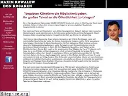Sites similar to kosaken.de