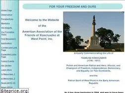 Sites similar to kosciuszkoatwestpoint.org