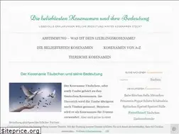 Sites similar to kosenamen.info