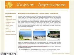 Sites similar to koserow-impressionen.de