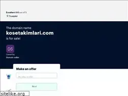 Sites similar to kosetakimlari.com