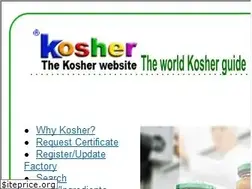 Sites similar to kosher.co.il
