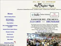 Sites similar to koshernosh.com