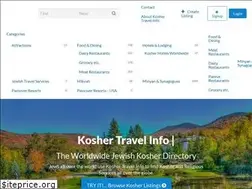 Sites similar to koshertravelinfo.com