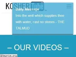Sites similar to koshertube.com
