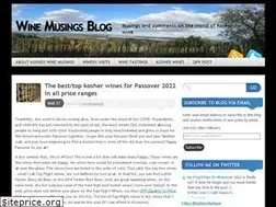 Sites similar to kosherwinemusings.com