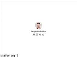 Sites similar to koshmann.com