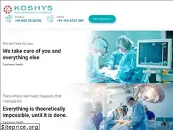Sites similar to koshyshospital.com