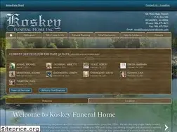 Sites similar to koskeyfuneralhome.com