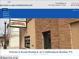 Sites similar to kosmaheating.com