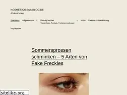 Sites similar to kosmetik4less-blog.de