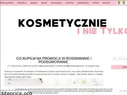Sites similar to kosmetycznieinietylko.pl