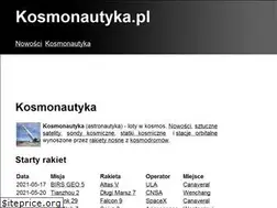 Sites similar to kosmonautyka.pl
