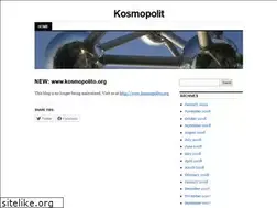 Sites similar to kosmopolit.wordpress.com