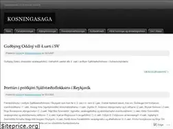 Sites similar to kosningasaga.wordpress.com