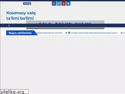 Sites similar to kosonsoyxtb.uz