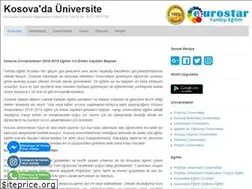 Sites similar to kosovadauniversite.com