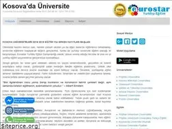 Sites similar to kosovadauniversite.net