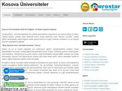 Sites similar to kosovauniversiteler.com