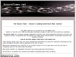 Sites similar to kosovotimes.net
