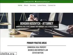 Sites similar to kosovychlaw.com