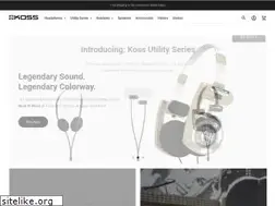 Sites similar to koss.com