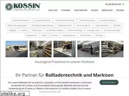 Sites similar to kossin.de
