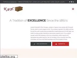 Sites similar to kossuthabstractandtitle.com