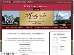 Sites similar to kostanskifuneralhome.com