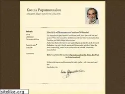 Sites similar to kostas-papanastasiou.de