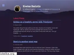 Sites similar to kostasbariotis.com