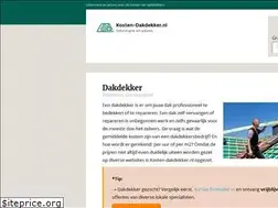 Sites similar to kosten-dakdekker.nl