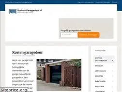 Sites similar to kosten-garagedeur.nl