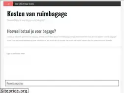 Sites similar to kostenbagage.nl