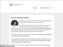 Sites similar to kostenblick.de