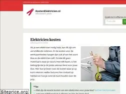 Sites similar to kostenelektricien.nl