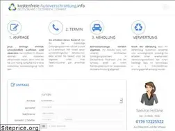 Sites similar to kostenfreie-autoverschrottung.info