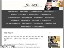 Sites similar to kostenguide.de