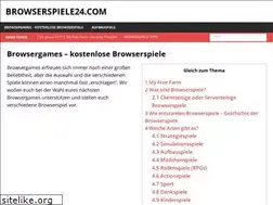 Sites similar to kostenlose-browsergames-liste.de