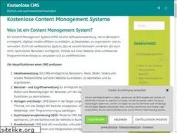 Sites similar to kostenlose-cms.de