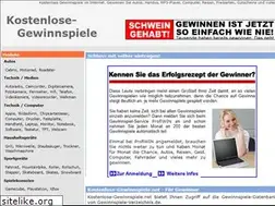 Sites similar to kostenlose-gewinnspiele.net