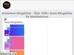 Sites similar to kostenloseklingeltone.de