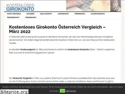 Sites similar to kostenlosesgirokonto.at
