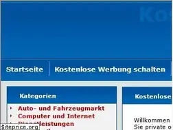 Sites similar to kostenlosewerbung.net