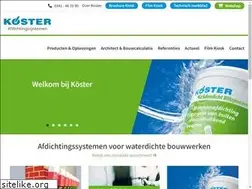 Sites similar to koster-afdichtingssystemen.nl