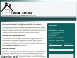 Sites similar to kosteusinssit.fi