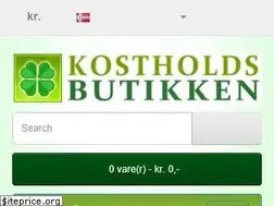 Sites similar to kostholdsbutikken.no