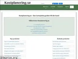 Sites similar to kostplanering.se