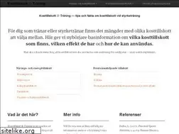 Sites similar to kosttillskottochtraning.se