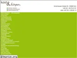 Sites similar to kostundkoerper.de